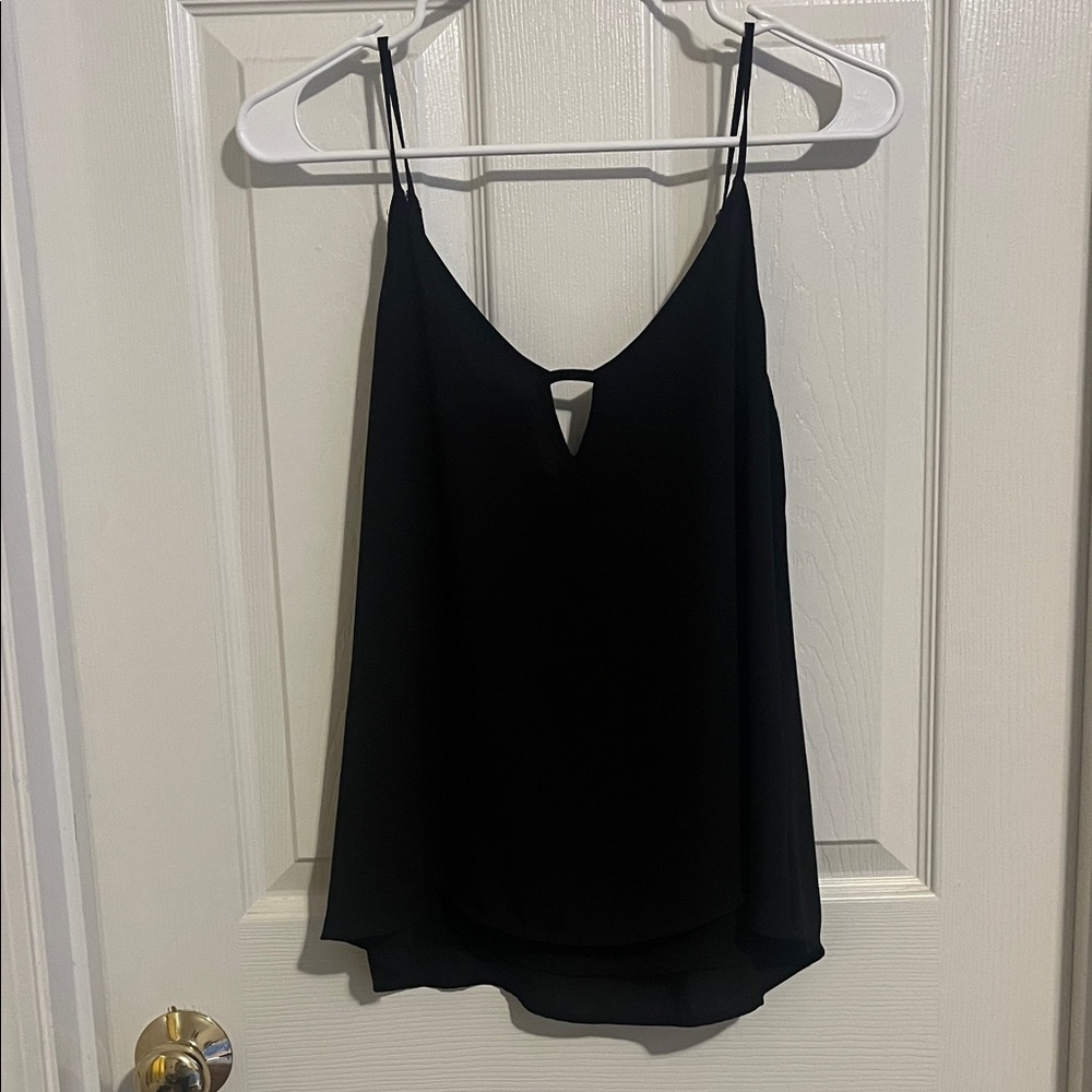 Lush Chic Black Camisole Top